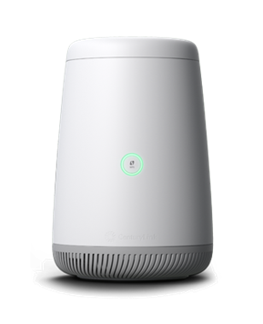 Front view of C4000 gateway with green status light